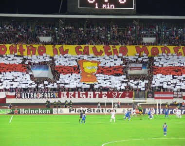 Slavia Praha - Steaua Bukurešť (1. zápas LM)